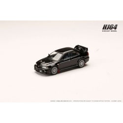 HJ642033ABK 1/64 三菱 ランサー GSR エボリューション 6 CP9A 1999 マッドフラップ付き ピレネーブラック [ダイキャストミニカー]