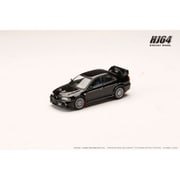 HJ642033ABK 1/64 三菱 ランサー GSR エボリューション 6 CP9A 1999 マッドフラップ付き ピレネーブラック [ダイキャストミニカー]