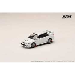 HJ642033AW 1/64 三菱 ランサー GSR エボリューション 6 CP9A 1999 マッドフラップ付き スコーティアホワイト [ダイキャストミニカー]
