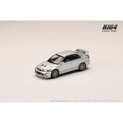 HJ642033AS 1/64 三菱 ランサー GSR エボリューション 6 CP9A 1999 マッドフラップ付き サテライトシルバー [ダイキャストミニカー]