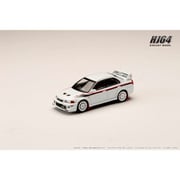 HJ642033CW 1/64 三菱 ランサー GSR エボリューション 6 T.M.E. スペシャルカラーパッケージ GF-CP9A 2000 マッドフラップ付き スコーティアホワイト [ダイキャストミニカー]