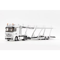 KS069-400 1/64 メルセデス ベンツ アクトロス 2 ホワイト [ダイキャストミニカー]