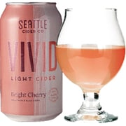 シアトルサイダーVIVIDブライトチェリー 4.2度 355ml [果実酒]