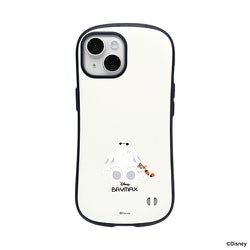 41-975633 [iPhone 15用 ディズニーキャラクター iFace First Classケース ベイマックス＆モチ/ホワイト]