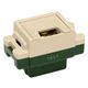 WN3075F [アドバンスシリーズ アースターミナル フラット形ベージュ 1個]