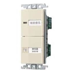 WTC525282F [コスモシリーズワイド21 埋込換気扇スイッチセット パイロット・ほたるB 0.5A、強・弱スイッチ ベージュ 1個]