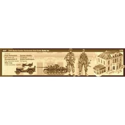 IT6107 1/72 WW.II マーケット・ガーデン作戦 ホテル “ハルテンシュタイン” 情景セット [組立式プラスチックモデル]