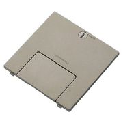 DUM8901MA [住宅用フロアコンスクエア用フロアプレート ブラウンメタリック 1個]