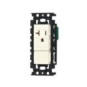 WN19214 [フルカラー 15A・20A兼用埋込絶縁接地コンセント ブランクチップ付 1個]
