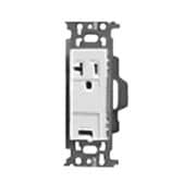WN1931SW [コスモシリーズワイド21 15A・20A兼用埋込アースターミナル付接地コンセント ホワイト 1個]