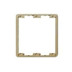 WN8072Y [フルカラーモダン厚型継枠2連 ダークベージュ 1個]