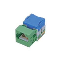 NR3071G [ぐっとすシリーズパッチパネル用モジュール CAT6 グリーン 1個]