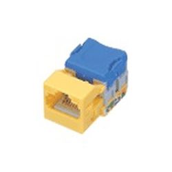 パッチパネル用モジュール イエロー 1個 NR3071Y