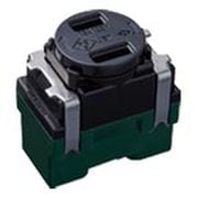 WCF3011B [住設機器用埋込扉付コンセント ブラック 1個]