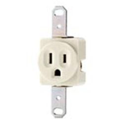 機器用接地2P埋込コンセント ミルキーホワイト 1個 WCF53002W