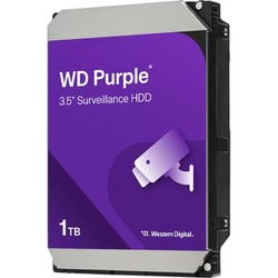 WD Purple セキュリティシステム向け 3.5型 ハードディスク 1TB WD11PURZ