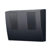 BQKN8325BK [スマートデザインシリーズ WHMボックス隠蔽配線用 2コ用 ブラック 1個]