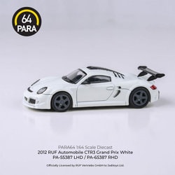 PA-65387 1/64 RUF CTR3 クラブスポーツ グランプリホワイト RHD [ダイキャストミニカー]