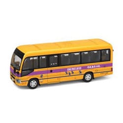 ATC66198 トヨタ コースター B70 スクールバス 19席 CC9383 [ダイキャストミニカー]