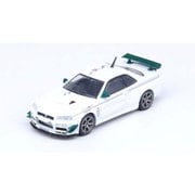 R34VS-MINES 1/64 日産 スカイライン GT-R R34 V-Spec Tuned by MINE'S [ダイキャストミニカー]