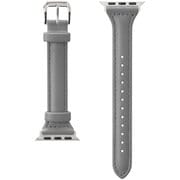 PG-AW41PU02GY [Apple Watch 41/40/38mm用 PUレザーバンド グレー]