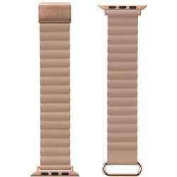 PG-AW41MG03BE [Apple Watch 41/40/38mm用 PUレザーマグネットバンド ベージュ]