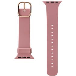 PG-AW41SC05PK [Apple Watch 41/40/38mm用 シリコンバンド ピンク]