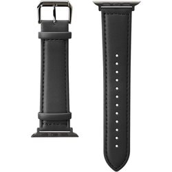 PG-AW49PU01BK [Apple Watch 49/45/44/42mm用 PUレザーバンド ブラック]