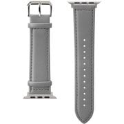 PG-AW49PU02GY [Apple Watch 49/45/44/42mm用 PUレザーバンド グレー]