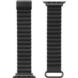 PG-AW49MG01BK [Apple Watch 49/45/44/42mm用 PUレザーマグネットバンド ブラック]