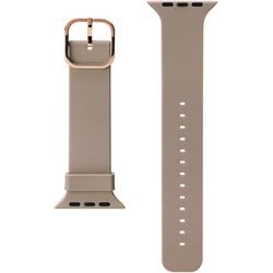 PG-AW49SC03BE [Apple Watch 49/45/44/42mm用 シリコンバンド ベージュ]