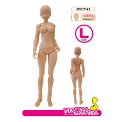 PPC-Ｔ141 プレミアムパーツコレクション 関節技EX 1/12 素材ちゃん L ライトフレッシュ [プラモデル用品]