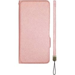 AC-WE2-SHY3 PK [arrows We2 シャイニー手帳型ケース BOOK TYPE CASE for arrows We2 便利なロングストラップ付 ピンク（PK）]