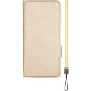 AC-WE2-SHY3 SG [arrows We2 シャイニー手帳型ケース BOOK TYPE CASE for arrows We2 便利なロングストラップ付 ゴールド（SG）]