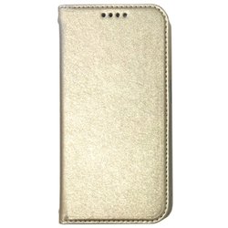 AC-P22-ESY2 SG [iPhone14用 シャイニー手帳型ケースマグネット蓋 ゴールド（GD）]