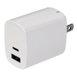 USB AC充電器 急速充電 Type-C/USB-A 4249