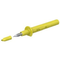 Φ4mmx115mm ピン式テストプローブ（黄） EA707NC-49