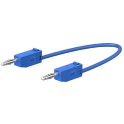 Φ2mm/75mm テストリード（スタック接続/青） EA707NC-303