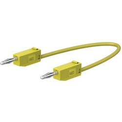 Φ2mm/75mm テストリード（スタック接続/黄） EA707NC-304