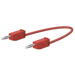 Φ2mm/150mm テストリード（スタック接続/赤） EA707NC-312