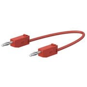 Φ2mm/450mm テストリード(スタック接続/赤) EA707NC-332