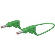 Φ4mm/250mm テストリード(スタック接続/緑) EA707NC-405