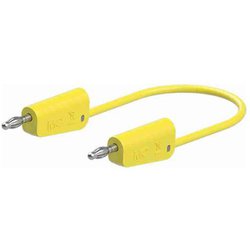 Φ4mmx250mm テストリード（スタック接続/黄） EA707NC-464