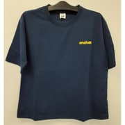 onちゃん バックプリント Tシャツ ネイビー M Y544BW 67 M