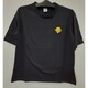 onちゃん ワンポイント刺繍 Tシャツ ブラック L Y544DW N9 L