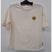 onちゃん ワンポイント刺繍 Tシャツ オフホワイト L Y544DW 10 L