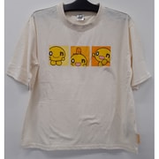 onちゃん 胸プリント Tシャツ オフホワイト L Y544CW 10 L