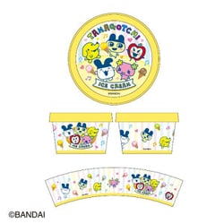 TG-CA-YL たまごっち カップアイス型小物入れ イエロー [キャラクターグッズ]
