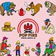 OD HAND TOWEL POPFIRE-FRIENDS