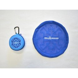 FOLDING FLYING DISC NATIVE BLUE